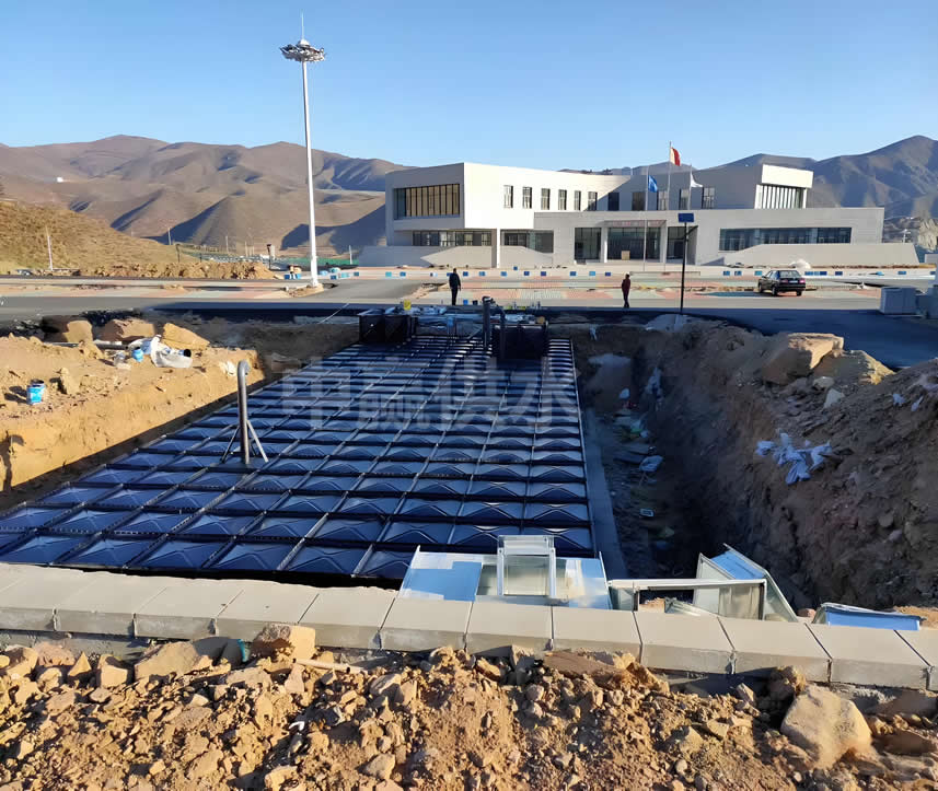 装配式箱泵一体化无浮消防泵站