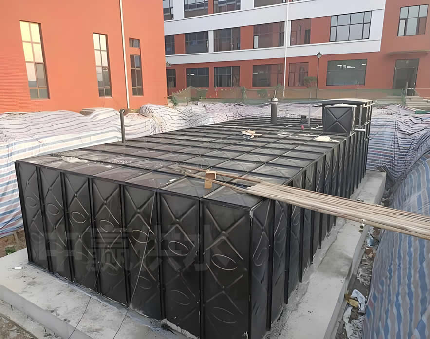 抗震地埋一体化消防泵站施工方案,施工流程及抗震设计解析