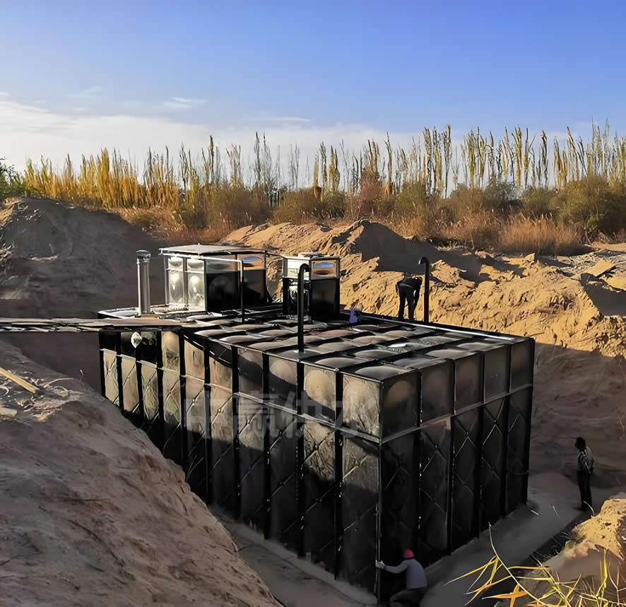 抗浮式一体化消防泵房可解决地下水位浮力问题‌降低土地成本‌